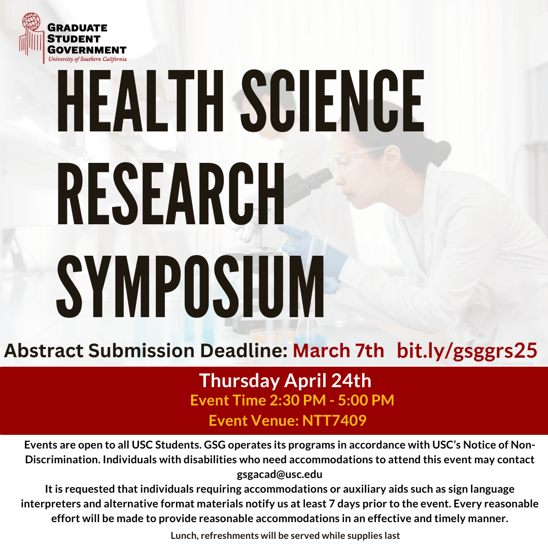 Featured image for “[MS/PhD] GSG’s Graduate Health Science Symposium”